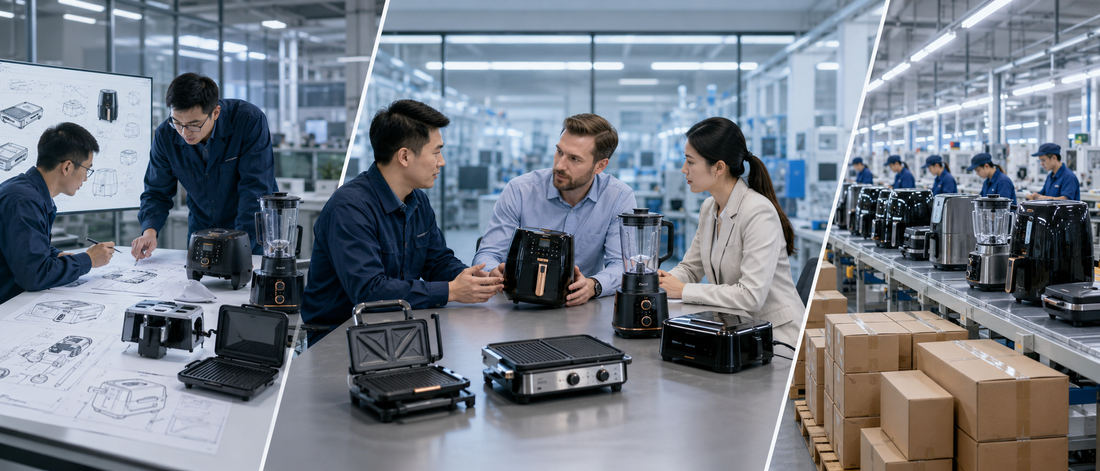 OEM vs ODM Kitchen Appliances: Which Manufacturing Model Is Right for Your Brand?