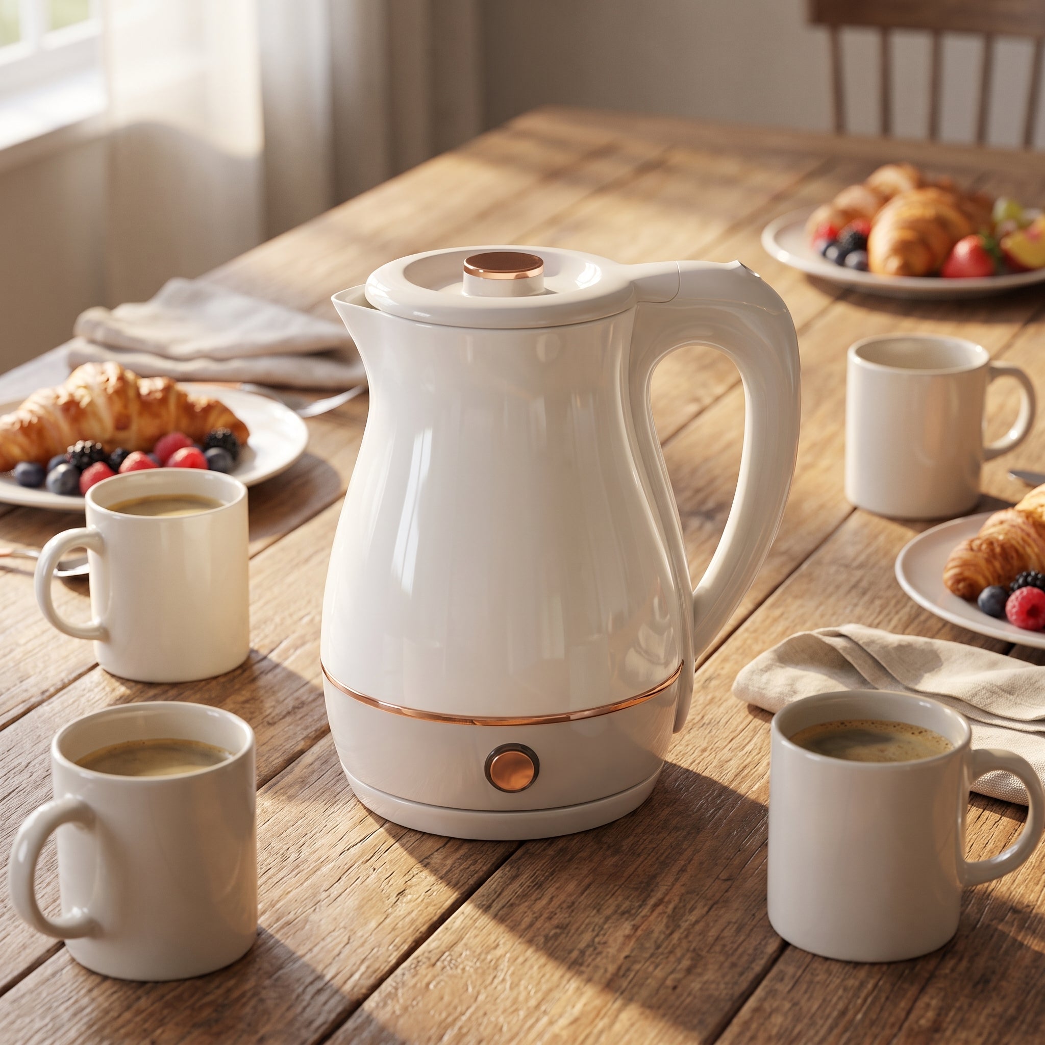 1.7L Curved Double-Wall Electric Kettle – ORF-197SD