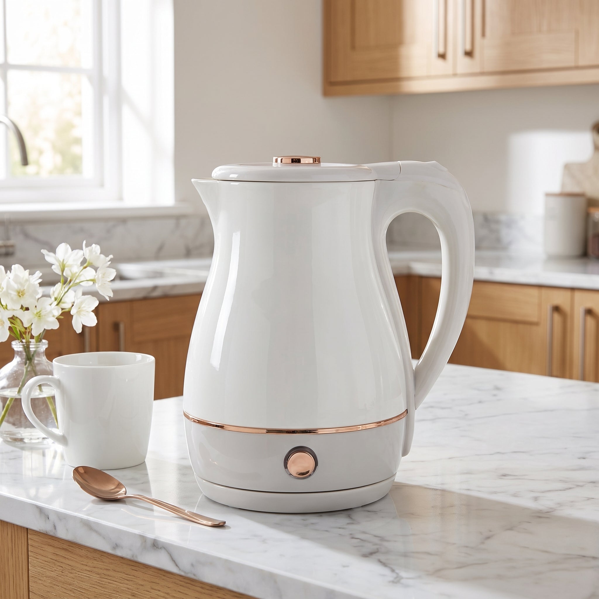 1.7L Curved Double-Wall Electric Kettle – ORF-197SD