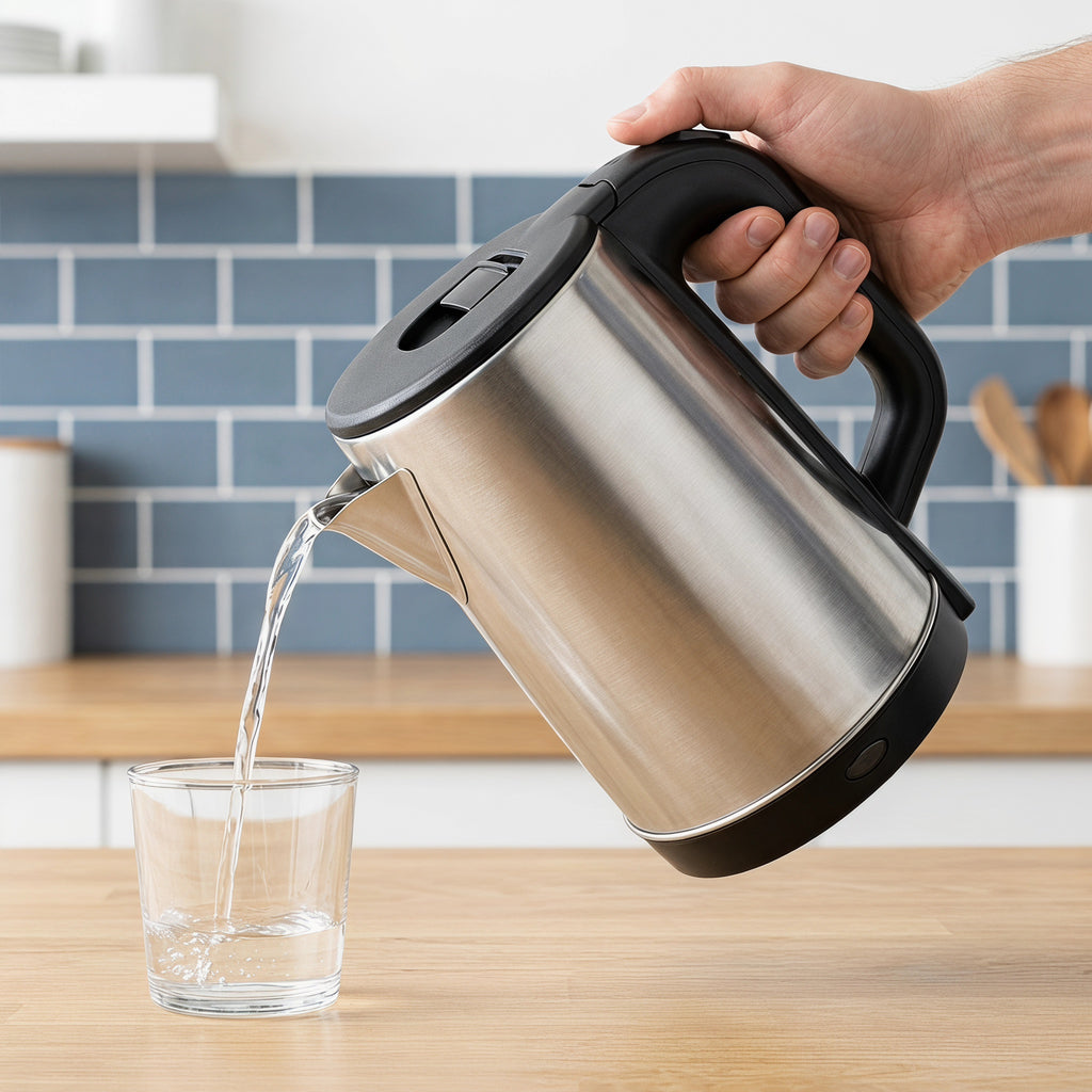 1.8L Stainless Steel Electric Kettle with Easy-Clean Big Mouth Opening – ORF-A02