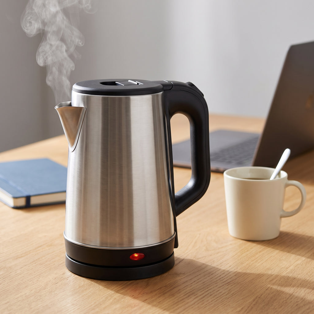1.8L Stainless Steel Electric Kettle with Easy-Clean Big Mouth Opening – ORF-A02