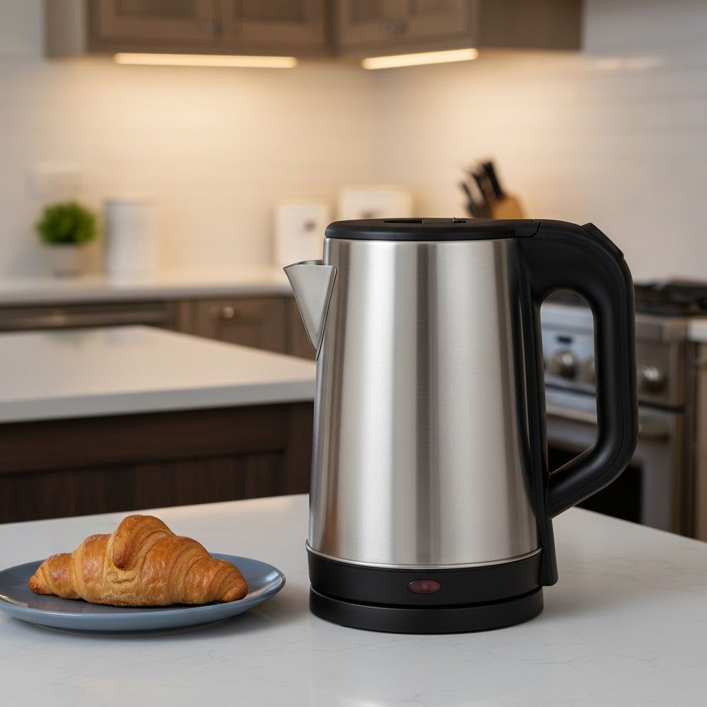 1.8L Stainless Steel Electric Kettle with Easy-Clean Big Mouth Opening – ORF-A02