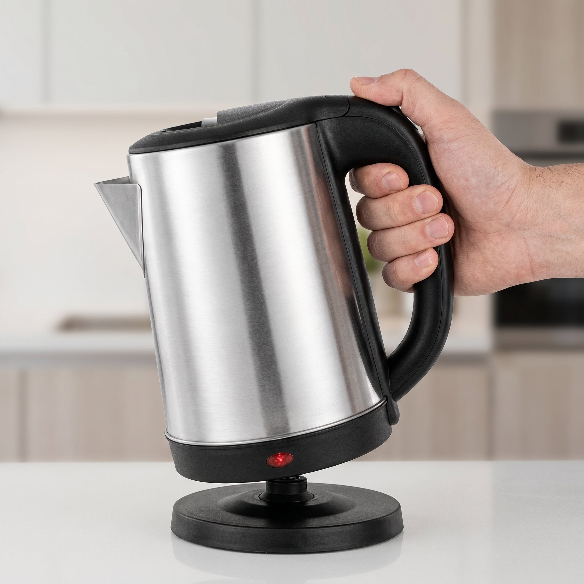 1.8L Stainless Steel Electric Kettle with Big Mouth Design for Easy Cleaning – ORF-A05