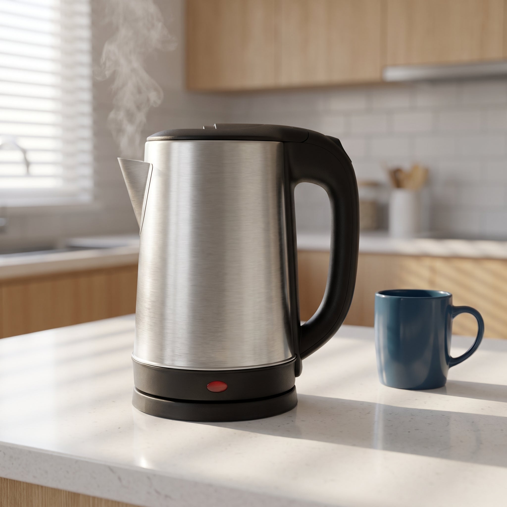 1.8L Stainless Steel Electric Kettle with Big Mouth Design for Easy Cleaning – ORF-A05