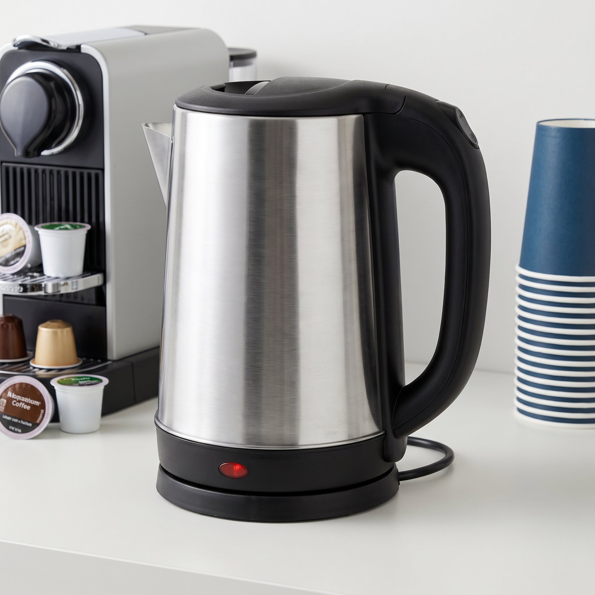 1.8L Stainless Steel Electric Kettle with Big Mouth Design for Easy Cleaning – ORF-A05