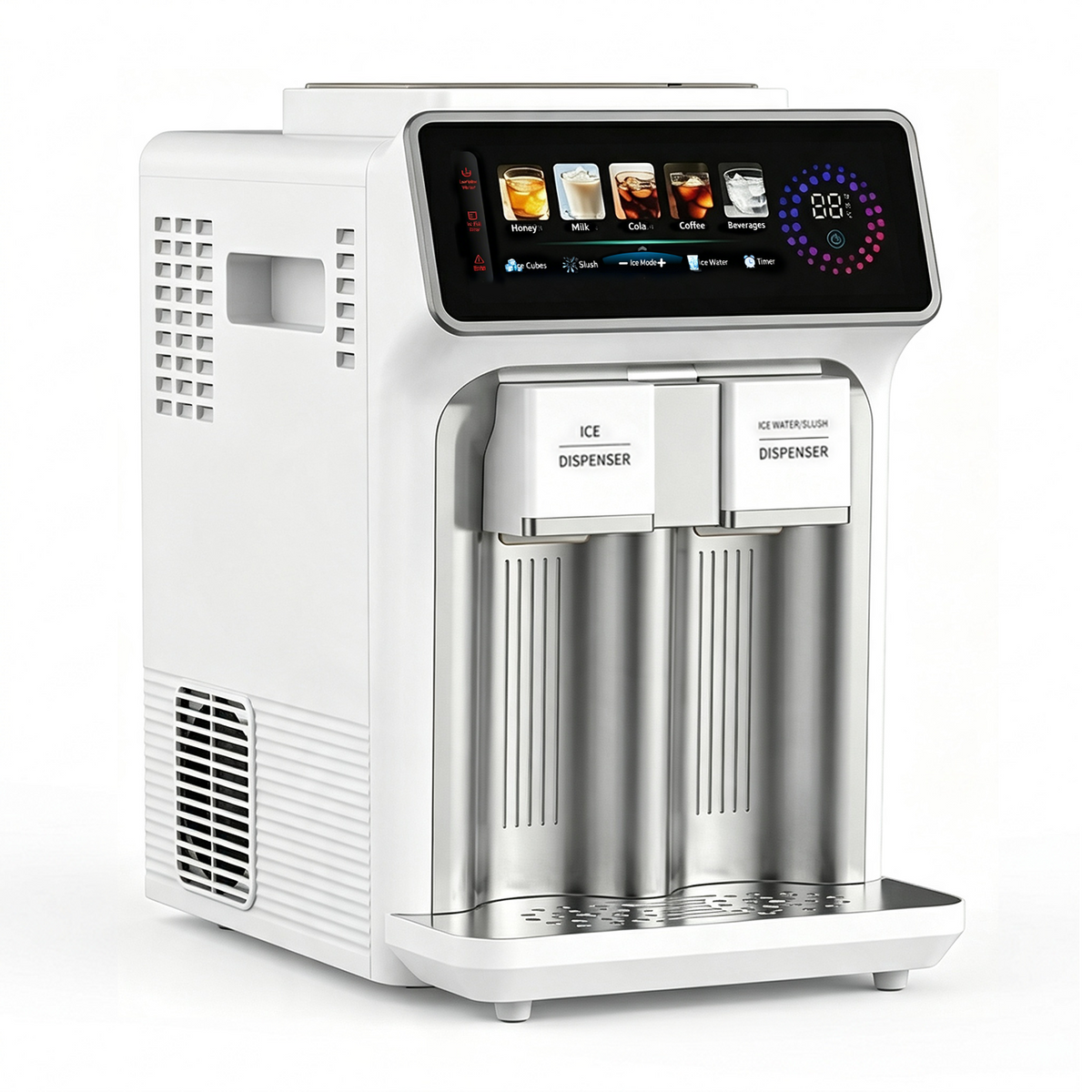 Multi‑Function Ice Maker | Ice Cube, Chilled Ice Water & Slush Making