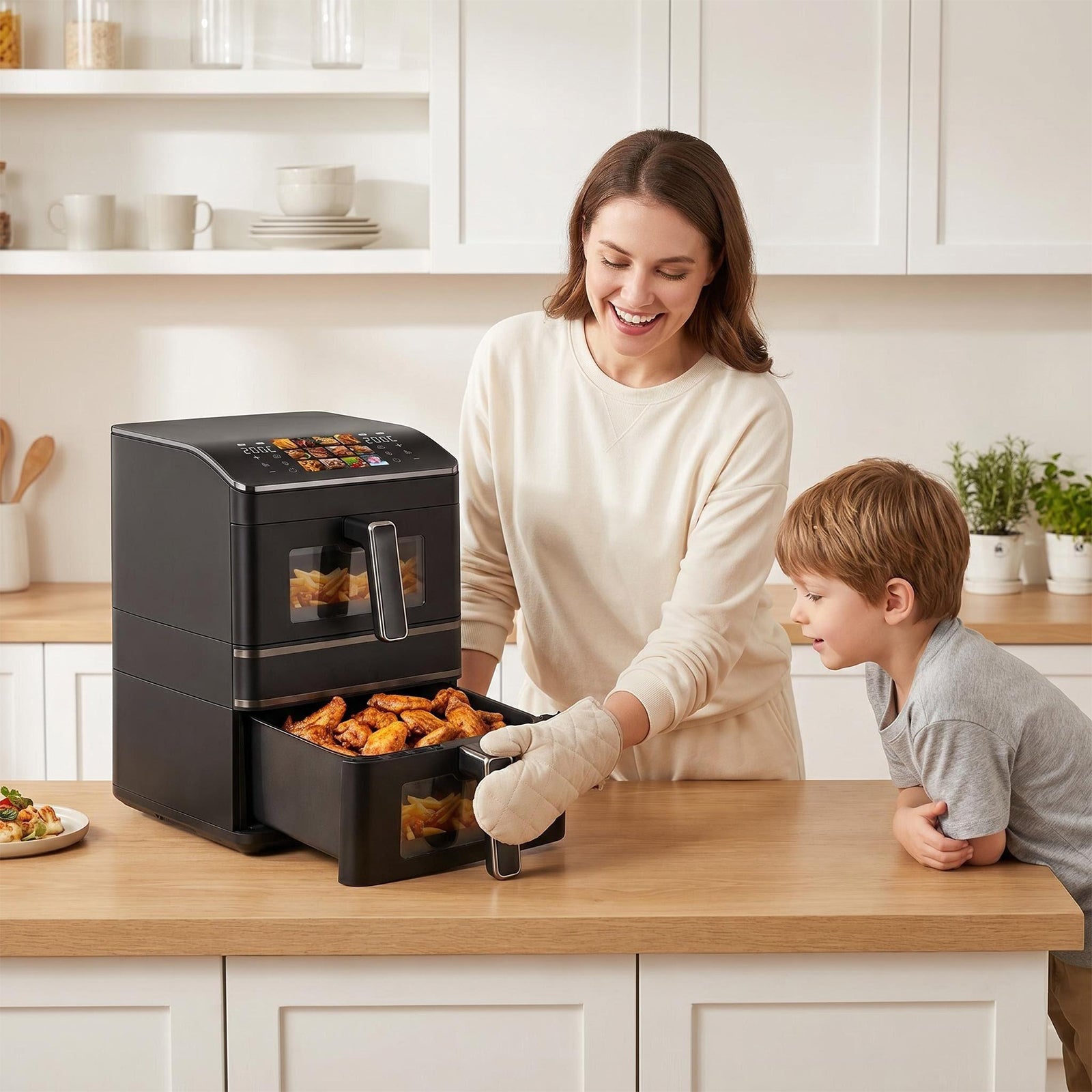 Smart 12L Double Drawer Air Fryer