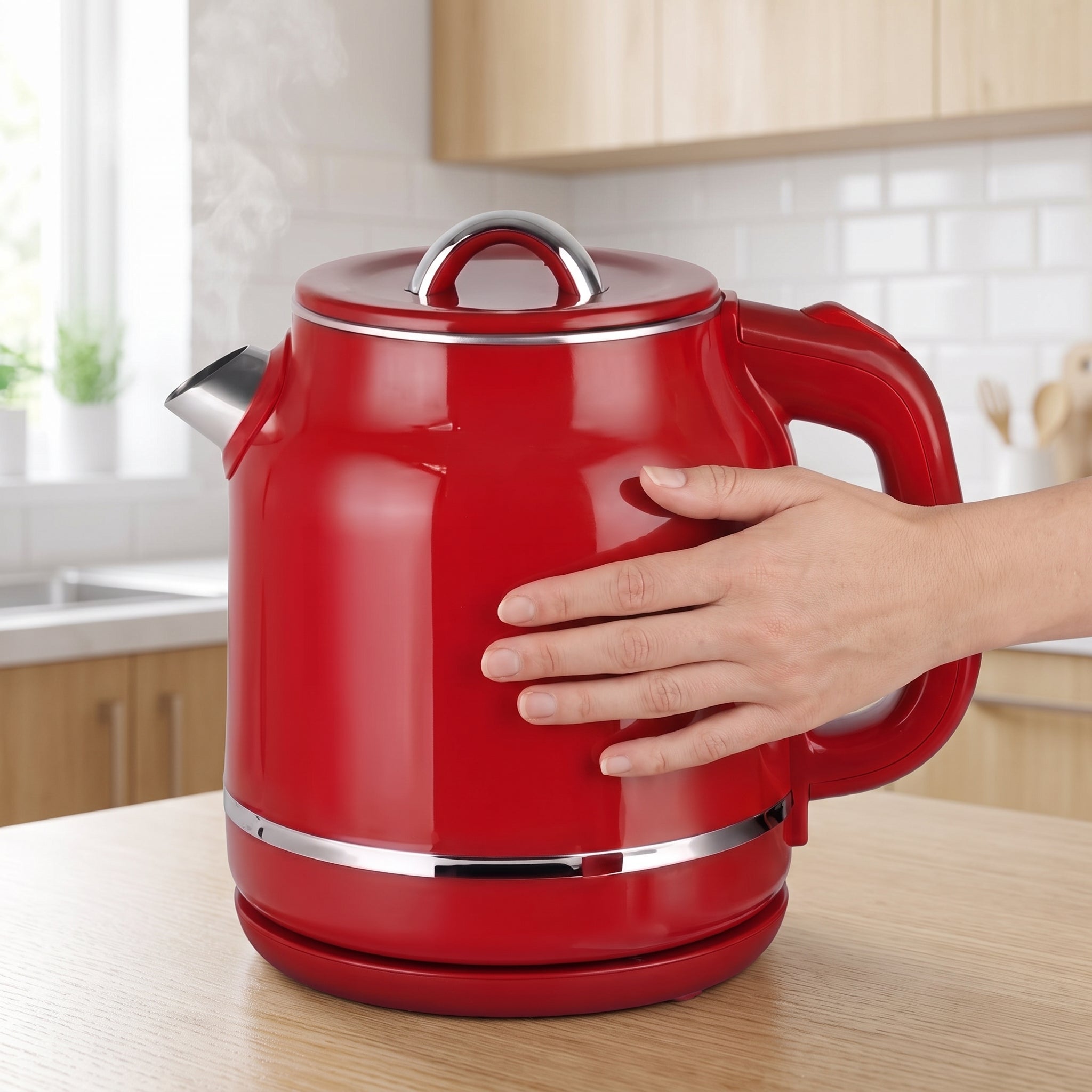 1.5L Retro Double-Wall Electric Kettle – ORF-C14