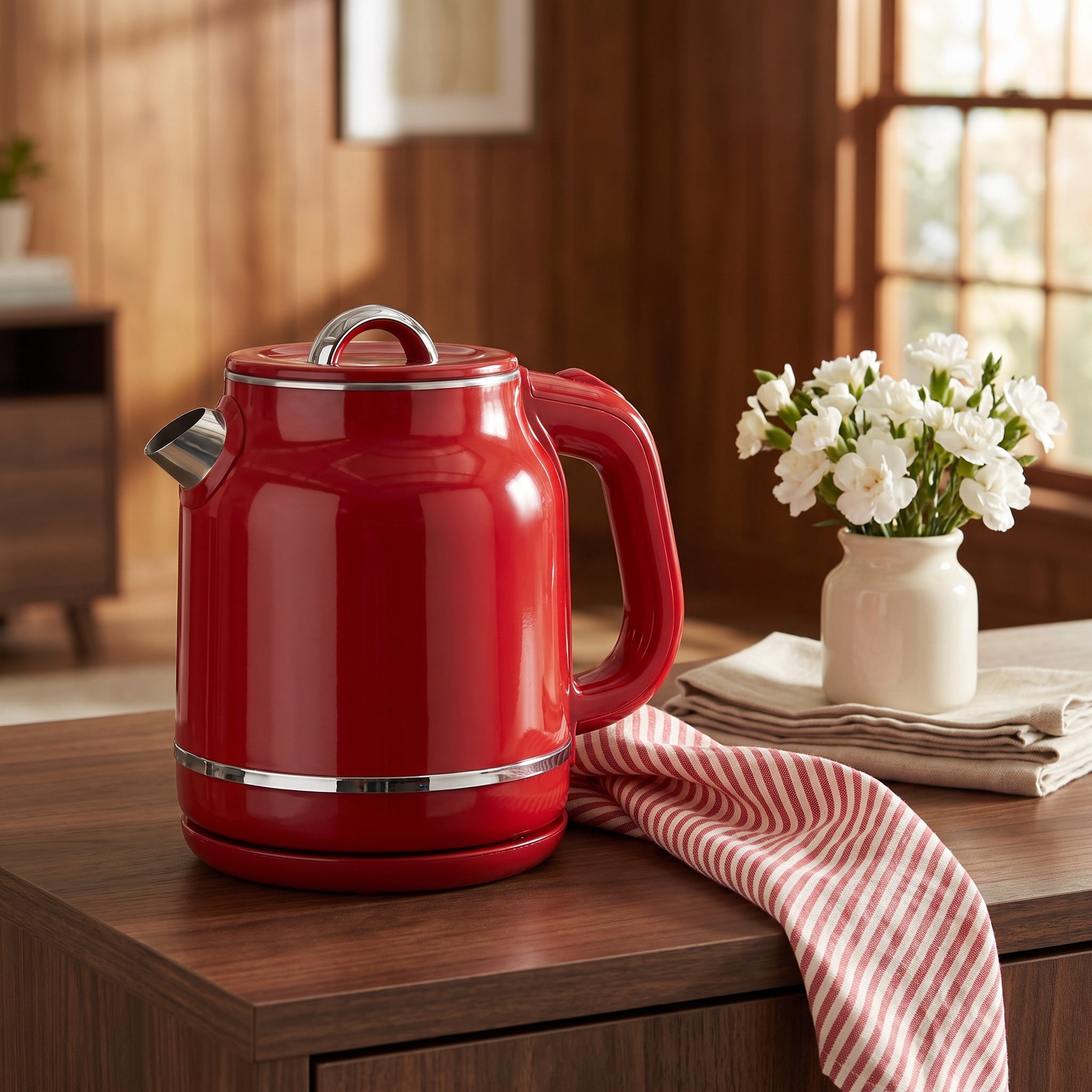 1.5L Retro Double-Wall Electric Kettle – ORF-C14