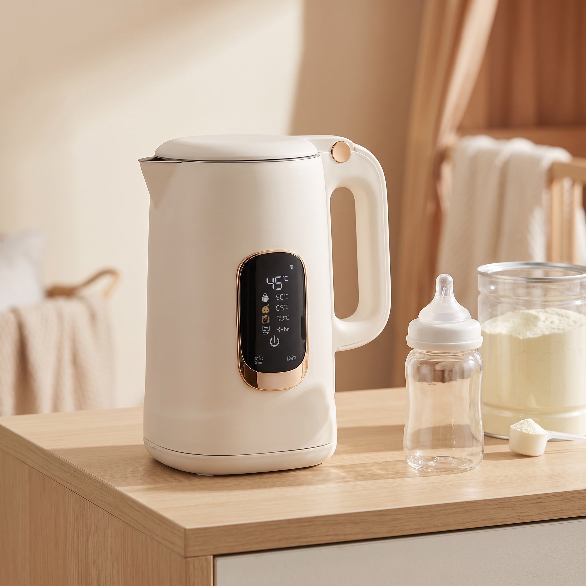 1.8L Digital Temperature Control Electric Kettle – ORF-CP01