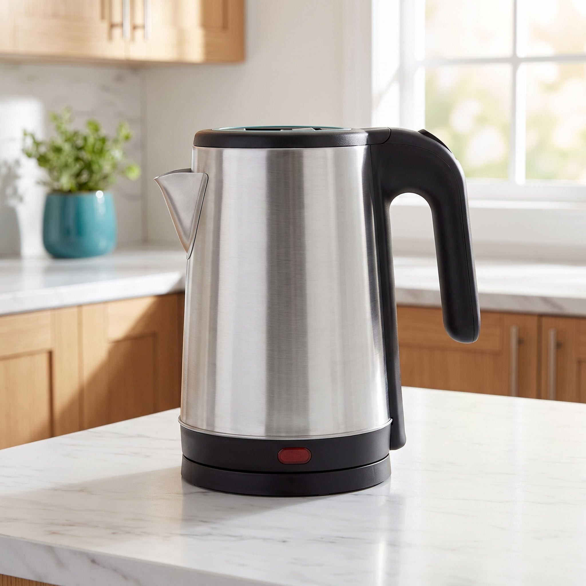 1.8L Stainless Steel Electric Kettle with Wide-Mouth Easy-Clean Design – ORF-A02B