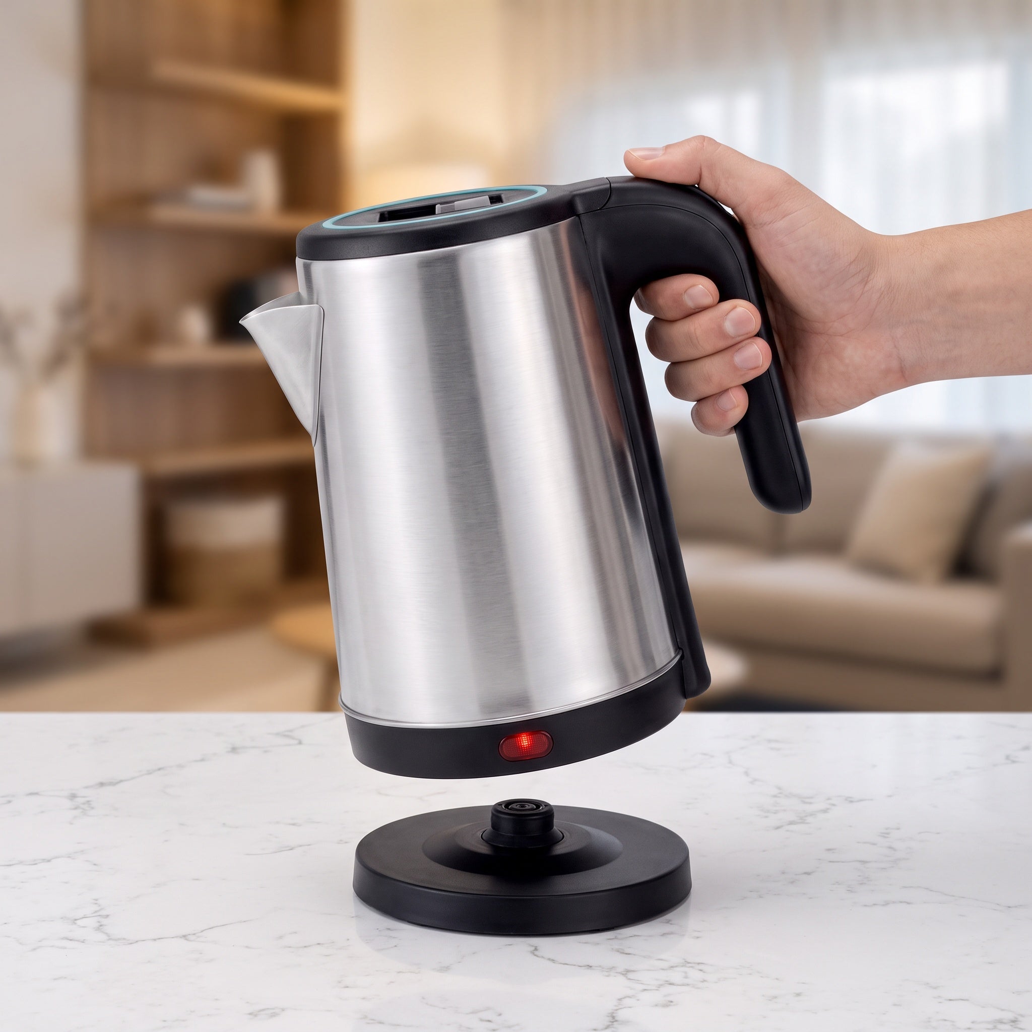 1.8L Stainless Steel Electric Kettle with Wide-Mouth Easy-Clean Design – ORF-A02B