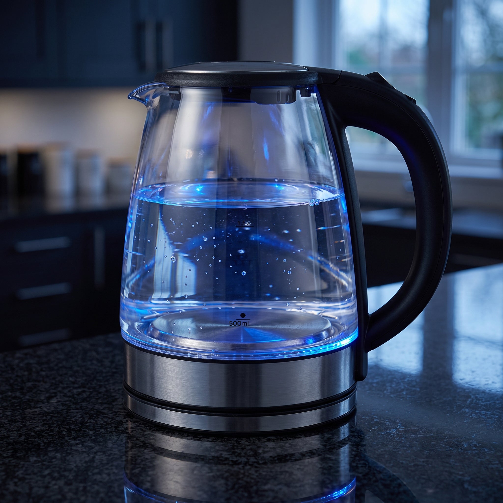 1.8L Glass Electric Kettle with Illuminated Base – ORF-G02