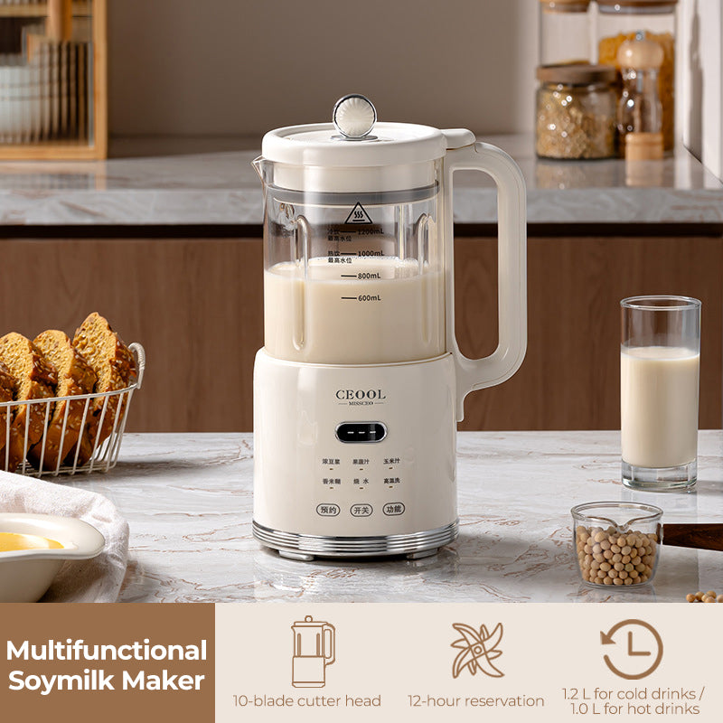 Smart Touch Countertop Soy Milk Red Bean Coffee Maker