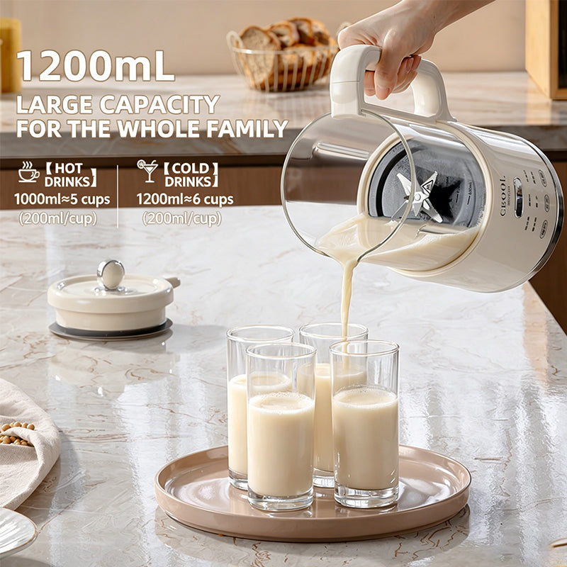 Smart Touch Countertop Soy Milk Red Bean Coffee Maker