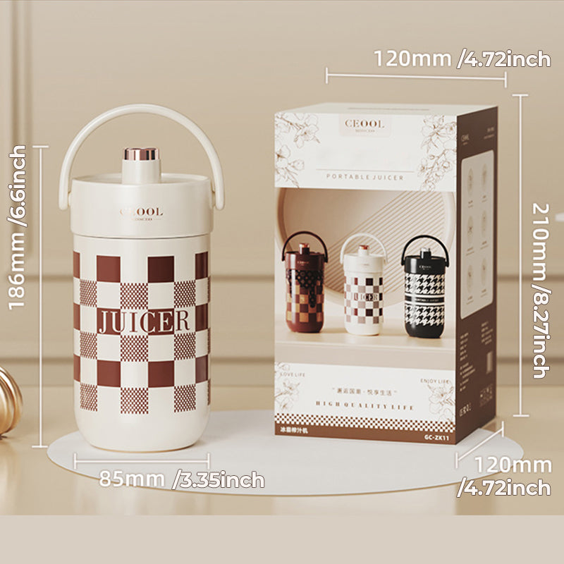 Stainless Steel Vacuum Insulated Portable Blender