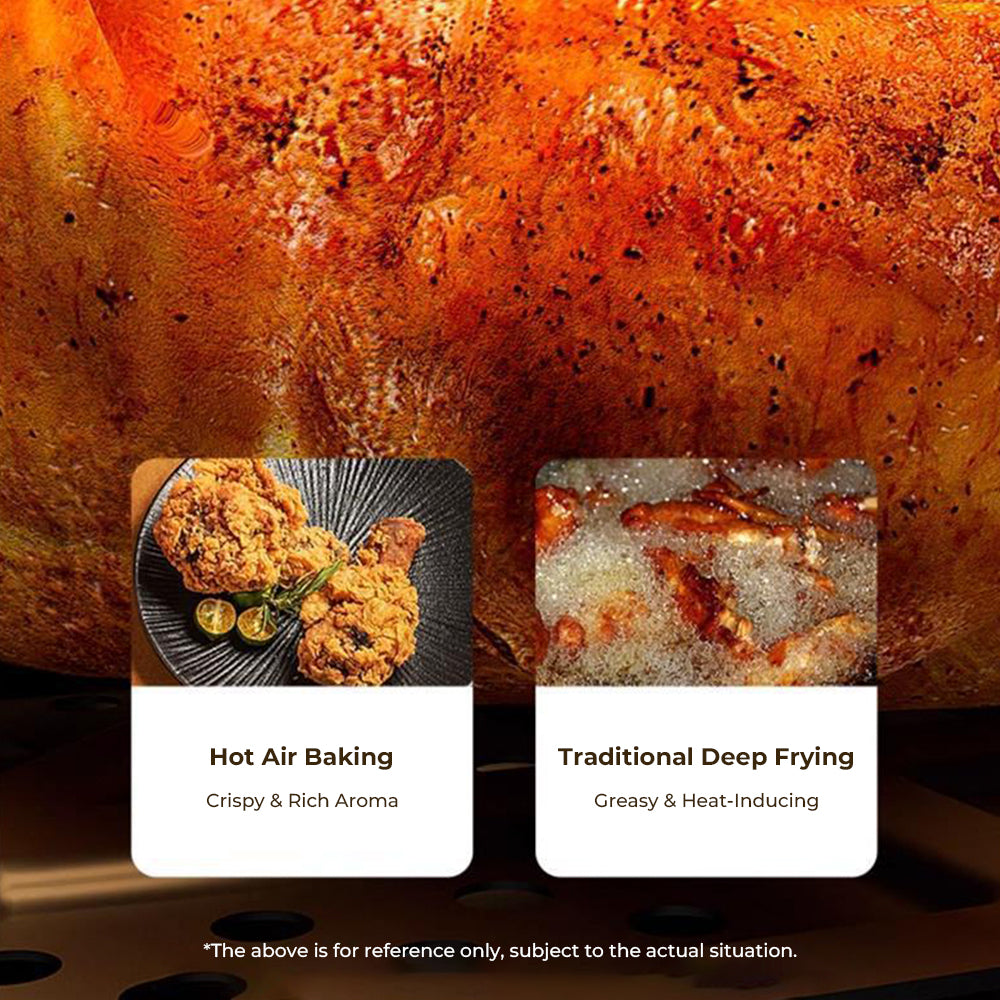 Smart Digital Air Fryer with Viewing Window