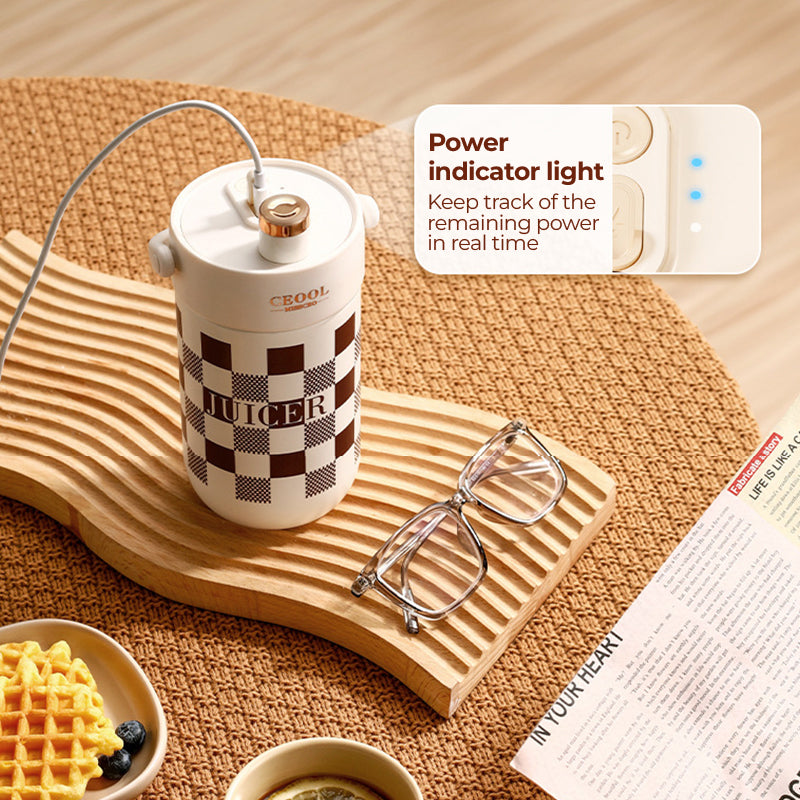 Stainless Steel Vacuum Insulated Portable Blender