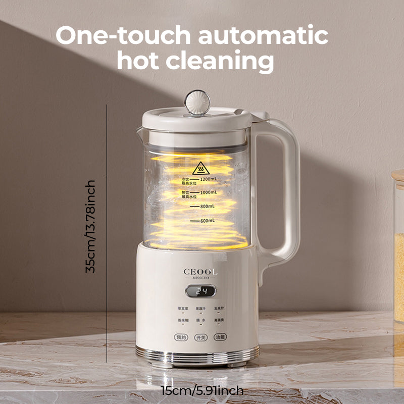 Smart Touch Countertop Soy Milk Red Bean Coffee Maker