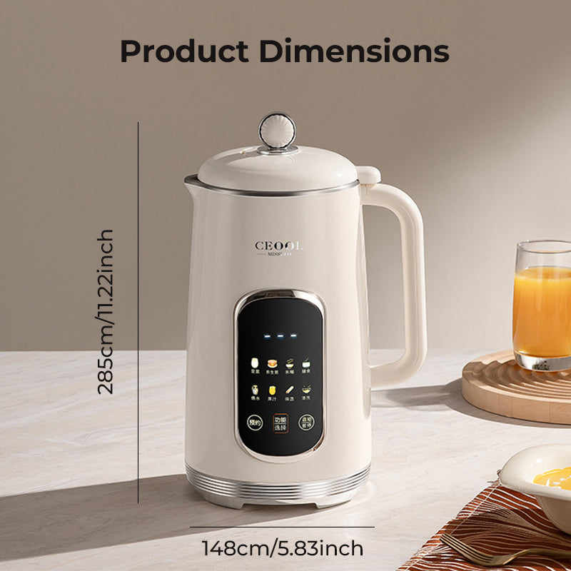 Smart Touch Countertop Soy Milk Maker