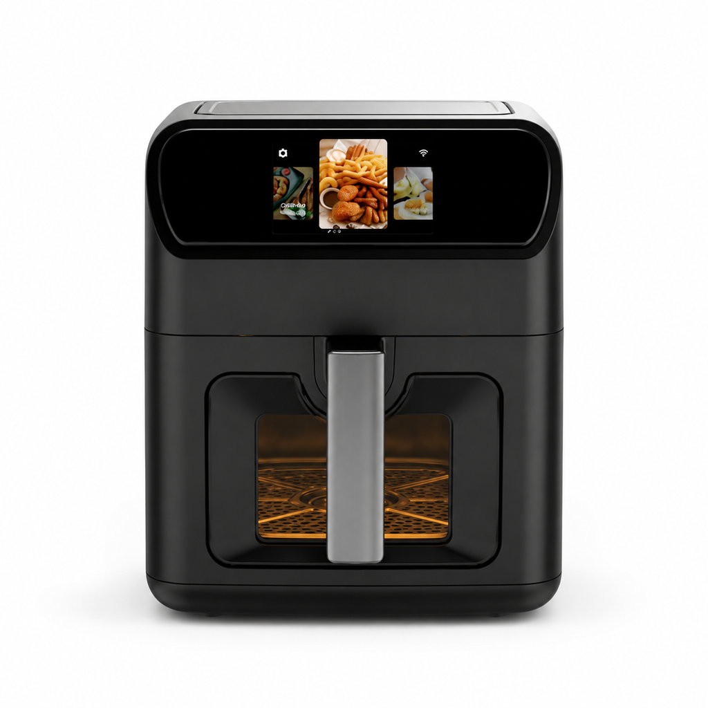 7L Smart Dual-Basket Air Fryer with TFT Touchscreen, WiFi & App Control – OEM/ODM Supply