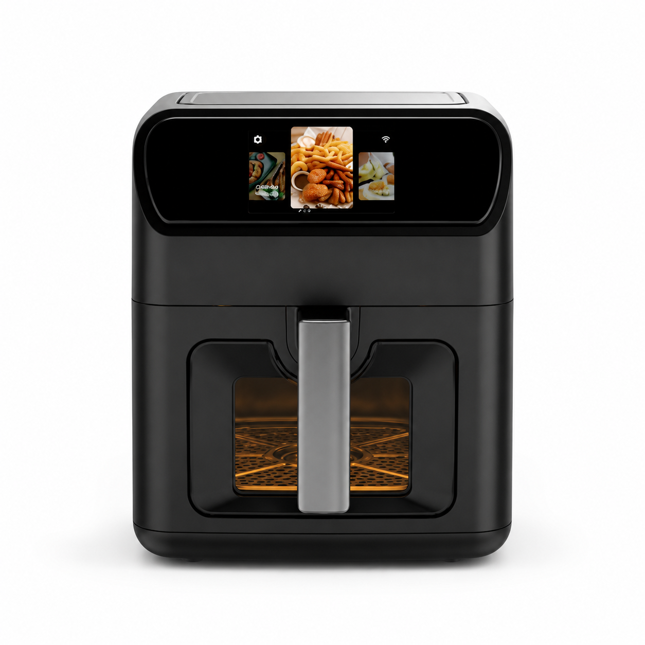 7L Smart Dual-Basket Air Fryer with TFT Touchscreen, WiFi & App Control – OEM/ODM Supply