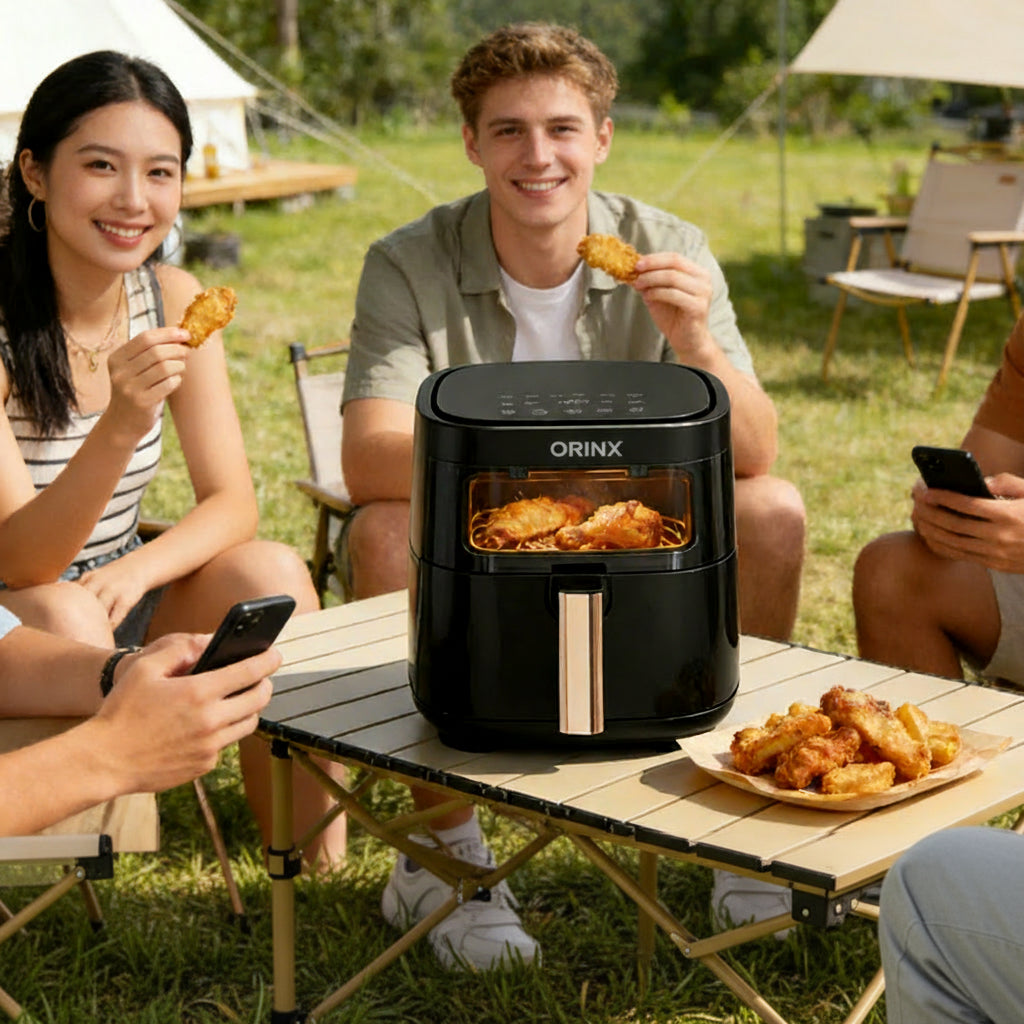 Smart Digital 2.9L Air Fryer with Viewing Window