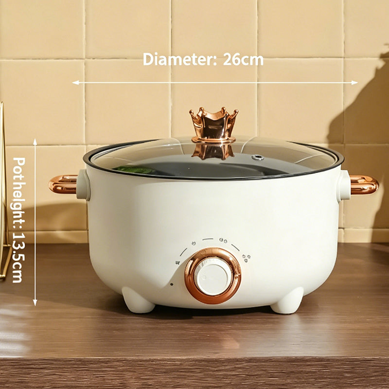 Matte Hot Pot with Tube Handles