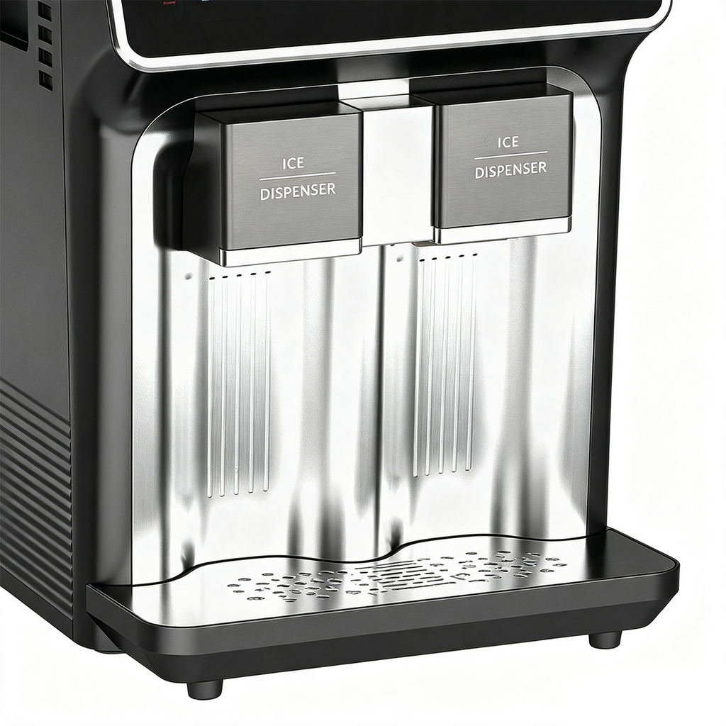 Ice Maker Machine with Ice Cube, Ice Water & Slush Function