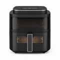 6L Smart TFT Air Fryer with Built-in Preset Menus, Dual Viewing Windows, WiFi & App Control