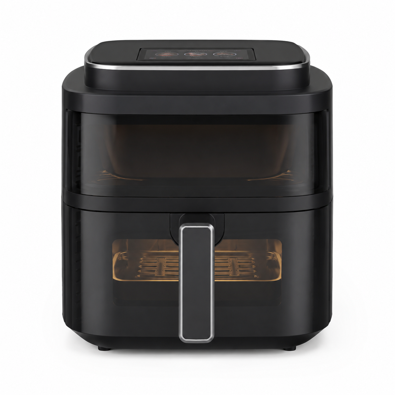 6L Smart TFT Air Fryer with Built-in Preset Menus, Dual Viewing Windows, WiFi & App Control
