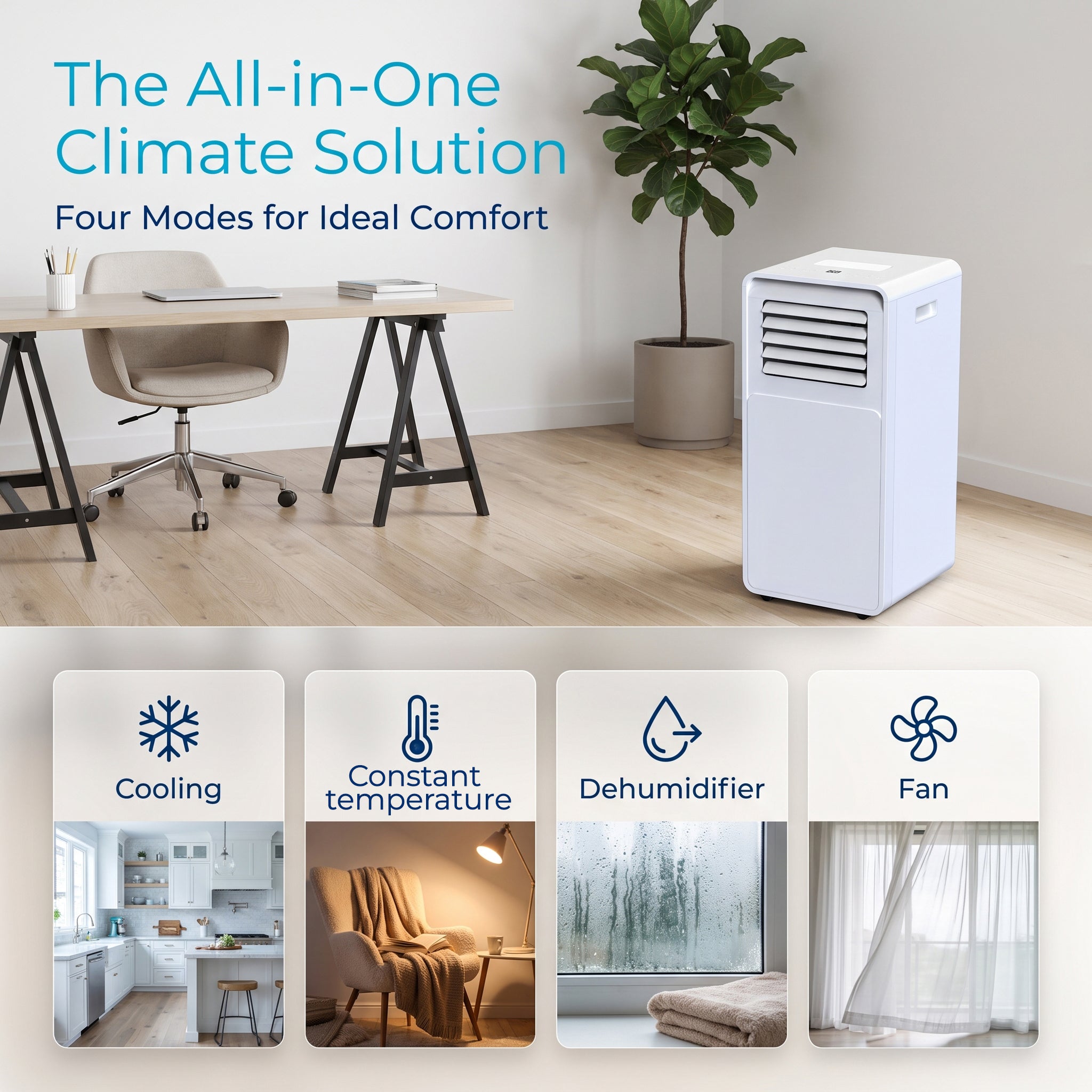 In Stock Wholesale Portable Air Conditioners Without Outdoor Units for OEM Brands No Installation Needed