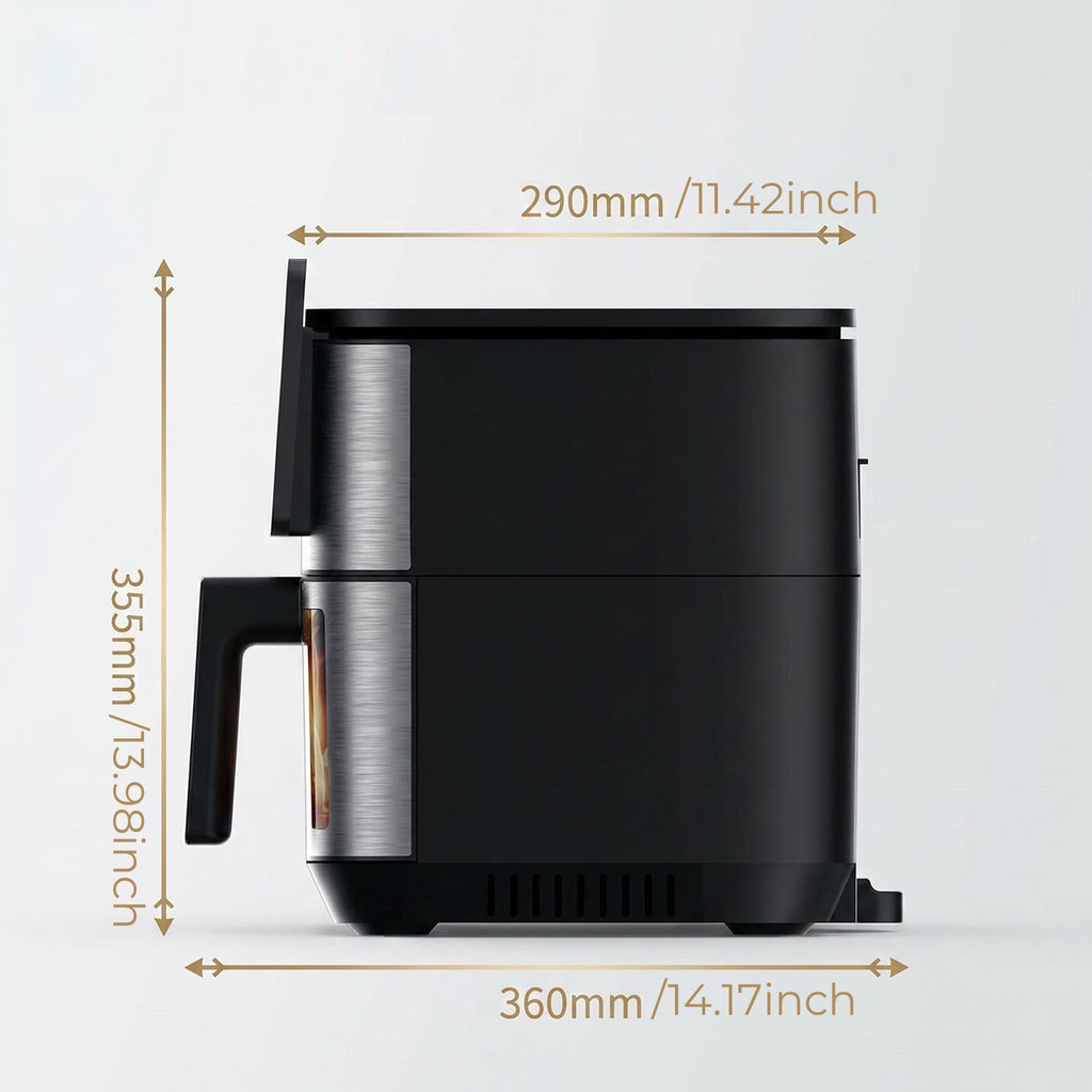Smart 8.5L Air Fryer - Dual-Heat Technology Family Size Oven
