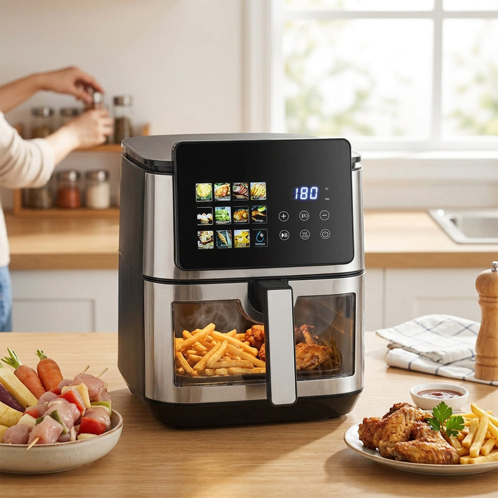 Smart 8.5L Air Fryer - Dual-Heat Technology Family Size Oven