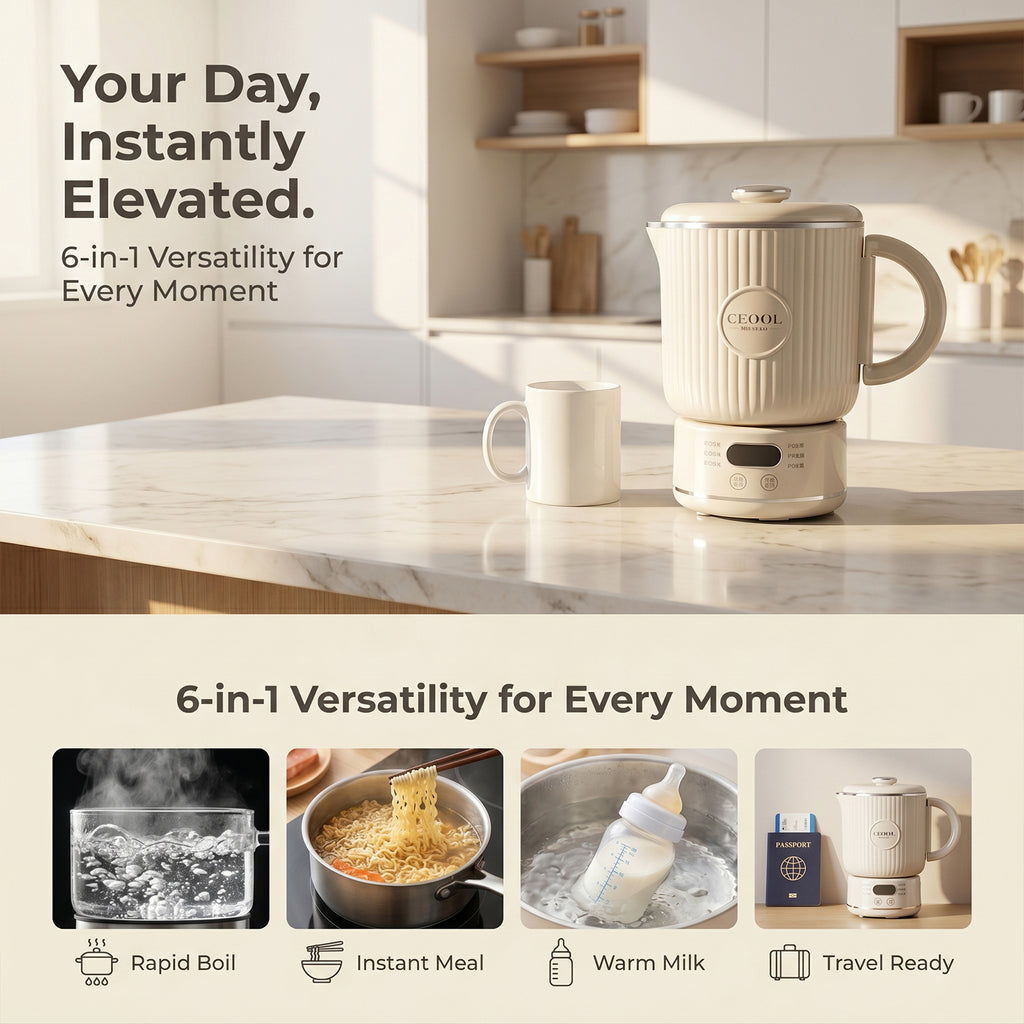 Smart Collapsible Electric Kettle