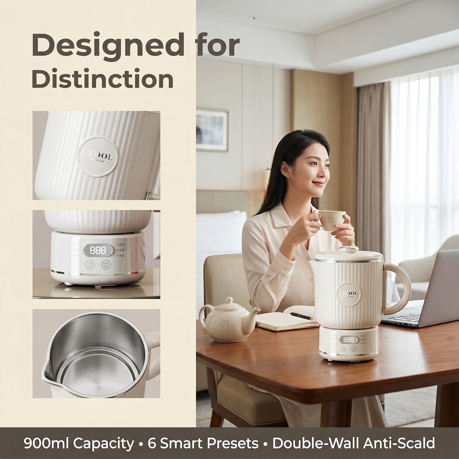 Smart Collapsible Electric Kettle