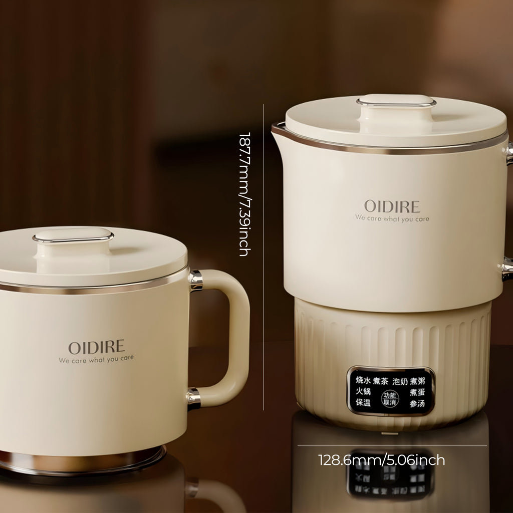 BD02 Collapsible Electric Kettle - Wholesale 800ML Portable Multi-Kettle OEM/ODM Factory Supply