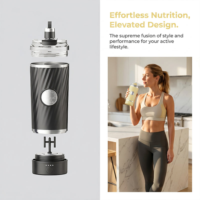 Electric Protein Shaker Bottle Blender