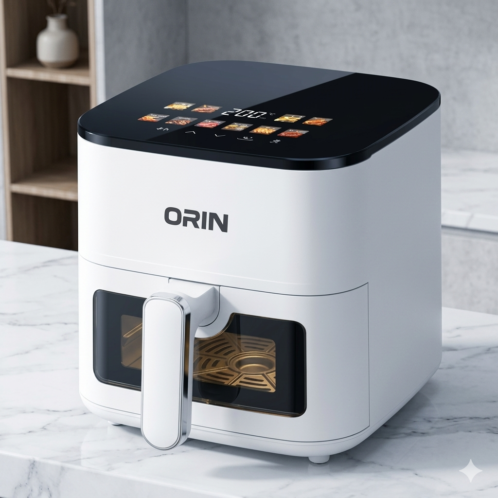 Smart Digital Air Fryer with Viewing Window