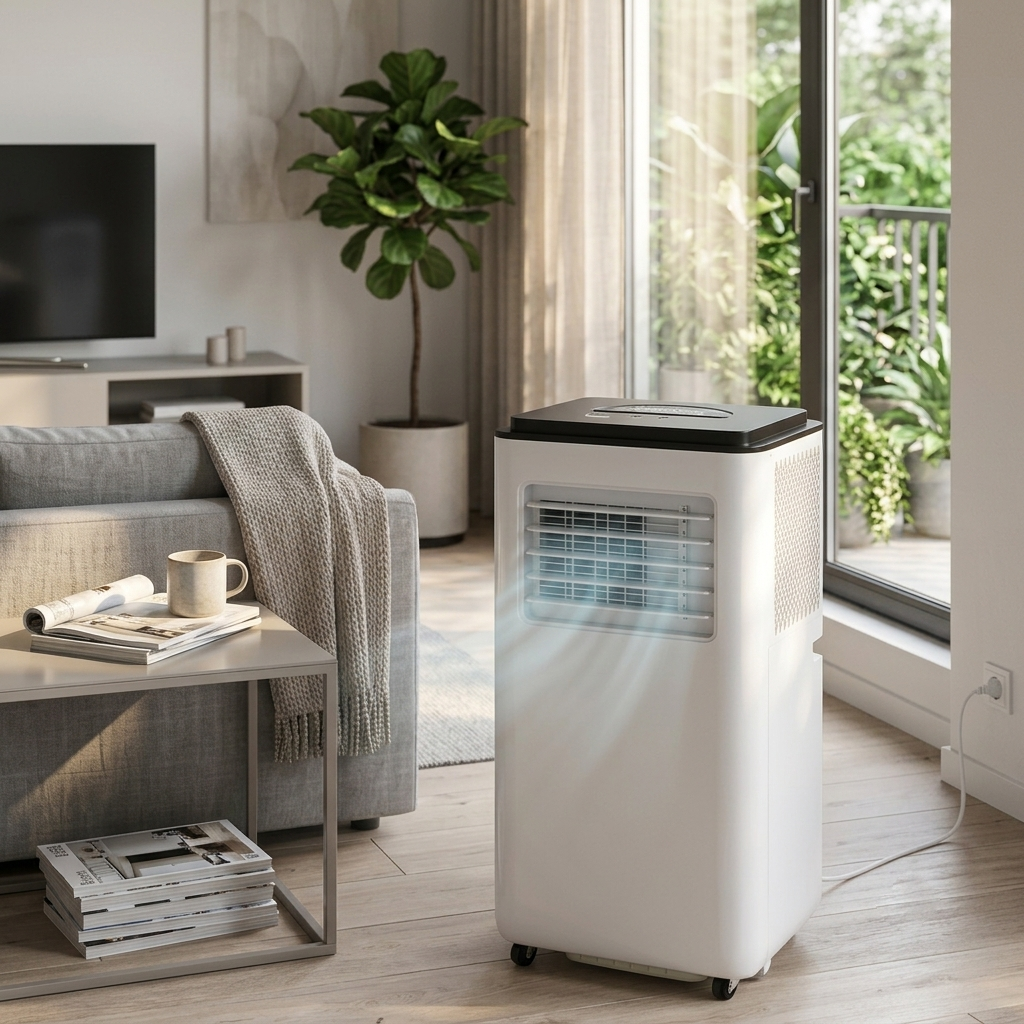 In Stock Portable AC Unit for Apartments and Rental Homes – No Outdoor Unit Required