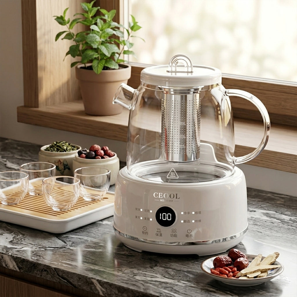 Electric Ceramic Stove and Health Kettle Set