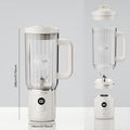 Clear Fluted Tumbler Split Portable Blender