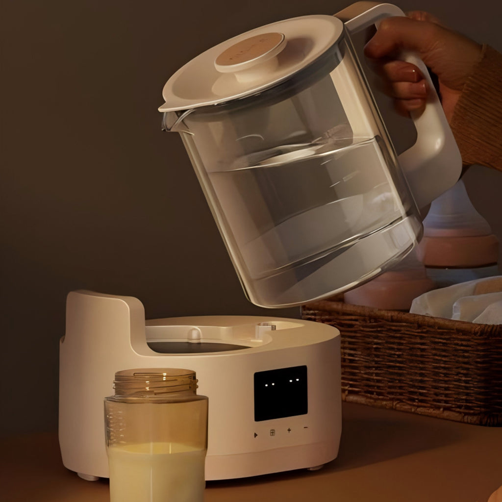 Model HT11 Glass Health Kettle - Wholesale 1.2L Smart Formula Milk Warm-Bewer OEM/ODM Factory Supply