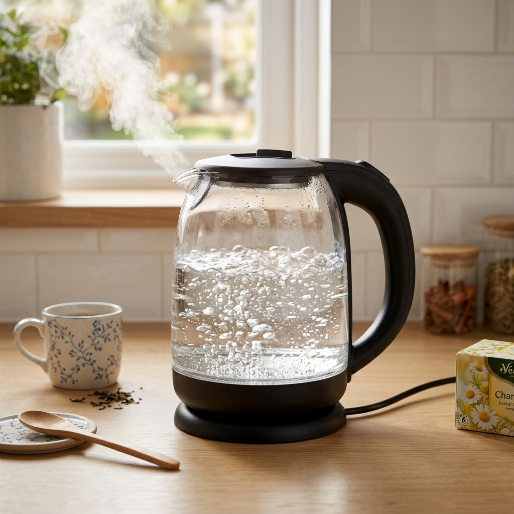 1.8L Classic Glass Electric Kettle with Illuminated Base – ORF-G07