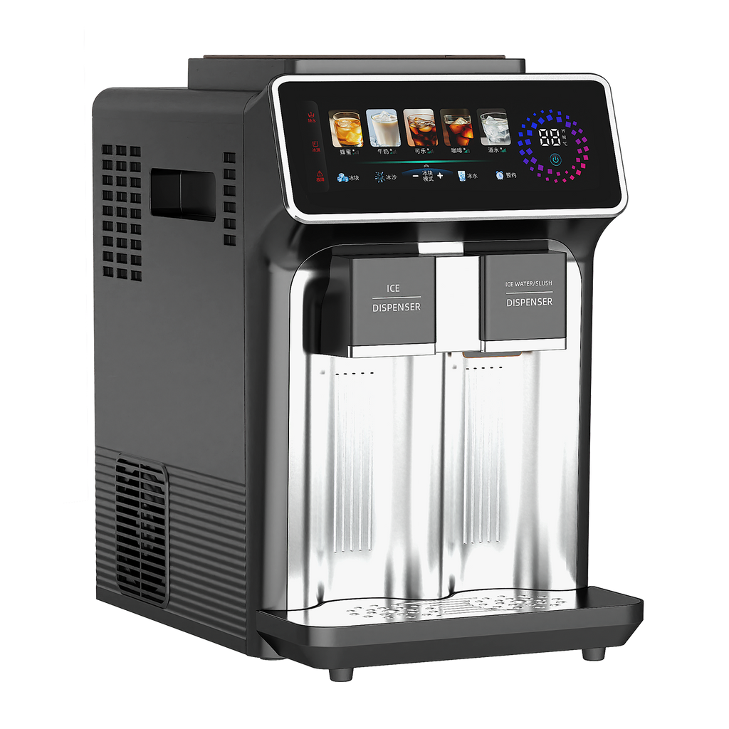 Ice Maker Machine with Ice Cube, Ice Water & Slush Function
