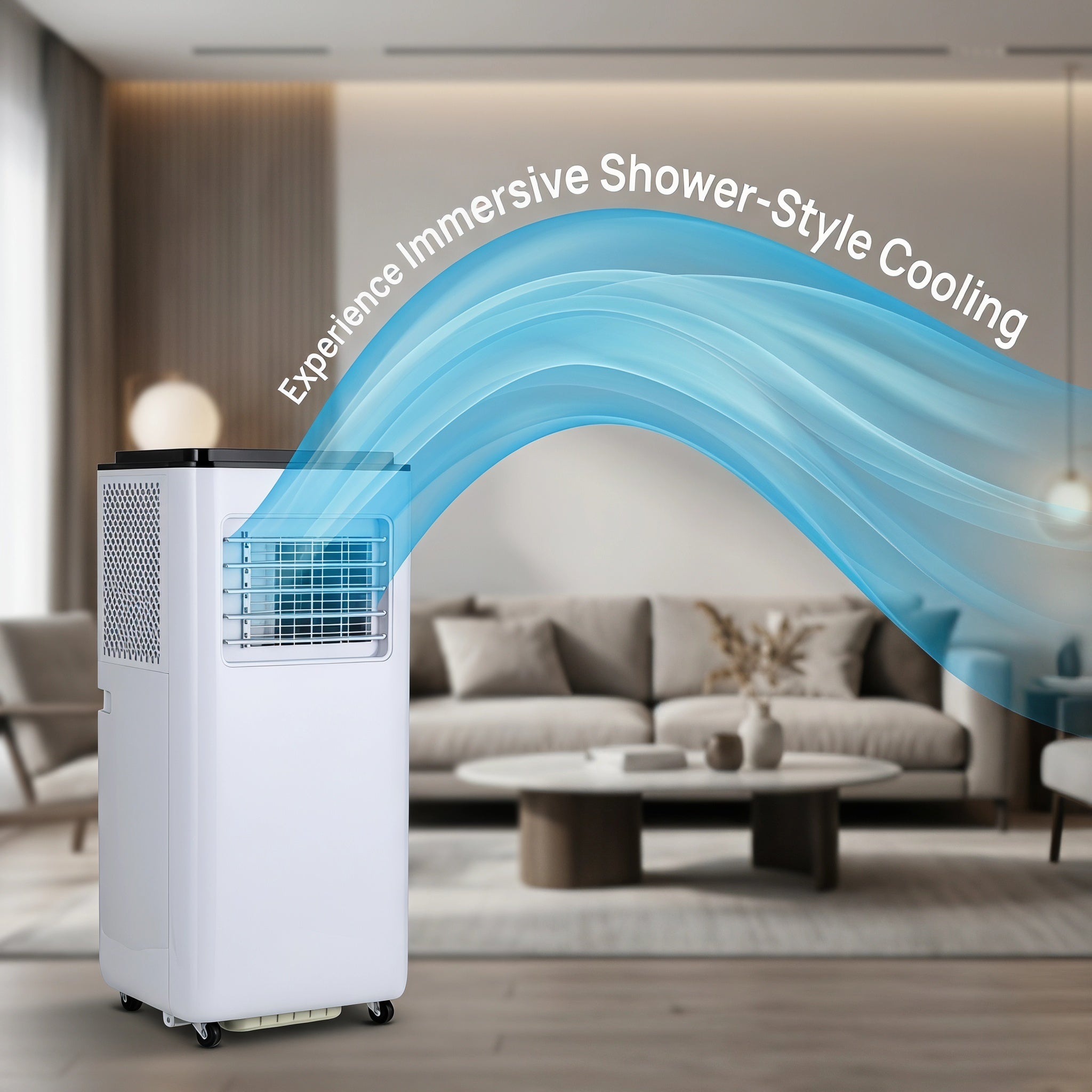 In Stock Portable AC Unit for Apartments and Rental Homes – No Outdoor Unit Required