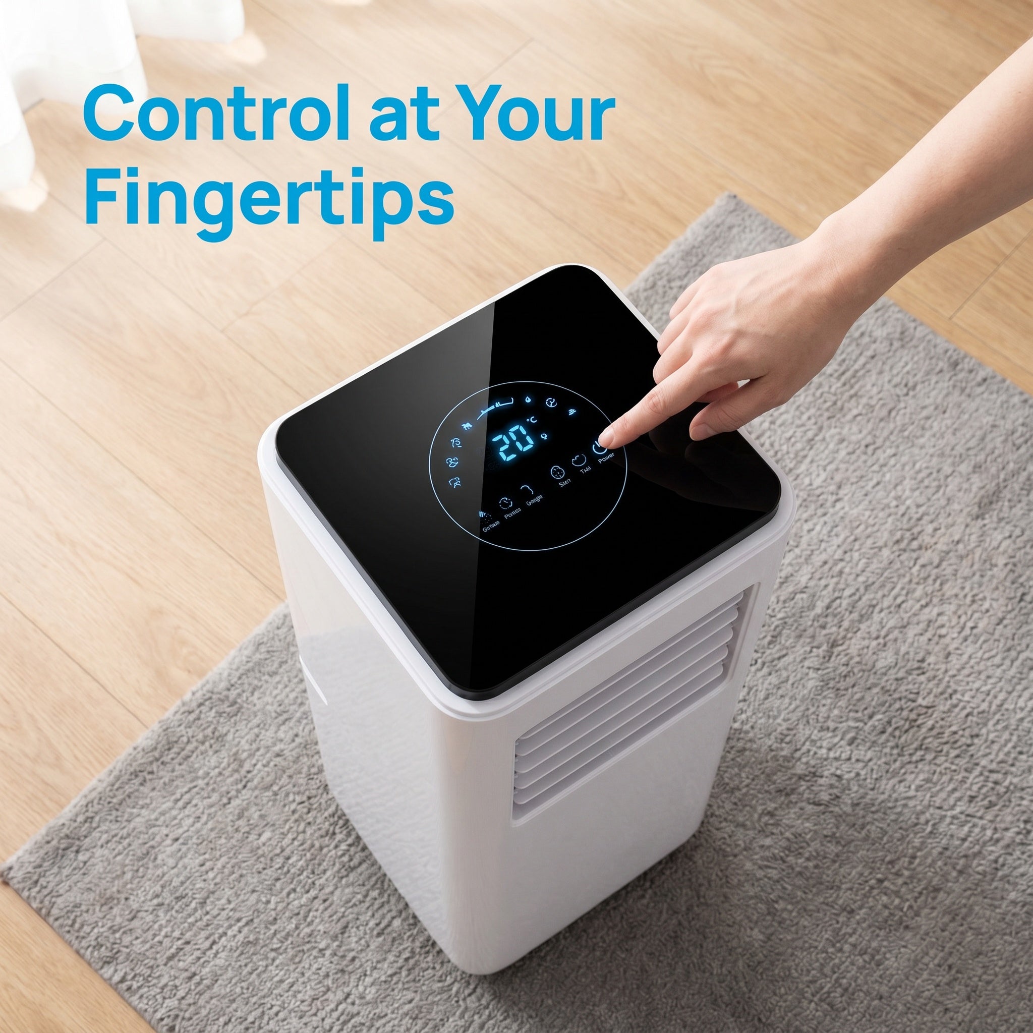 In Stock Portable AC Unit for Apartments and Rental Homes – No Outdoor Unit Required