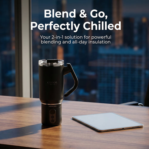 Angular Handle Tumbler Split Portable Blender