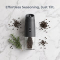 KYMQ-48A USB-C Rechargeable Electric Pepper Grinder with Gravity Sensor and 135ml Clear Container