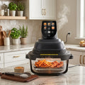 Visual Glass Air Fryer Set